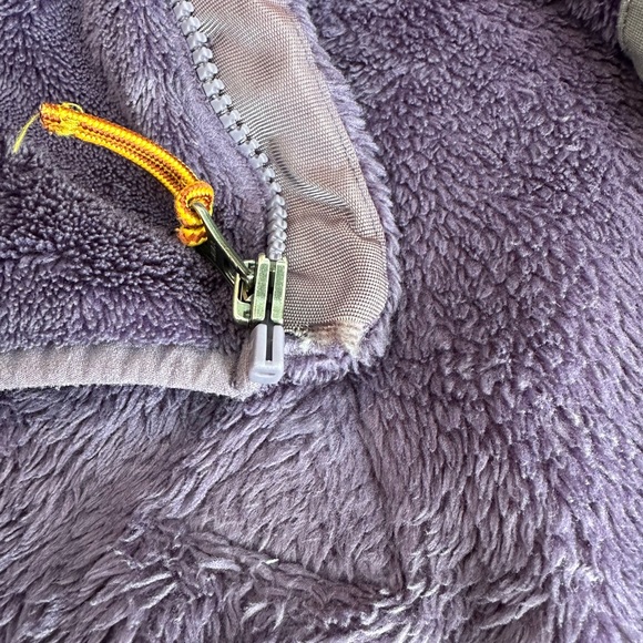 L.L.Bean Hi-Pile Fleece Purple - Picture 3 of 4